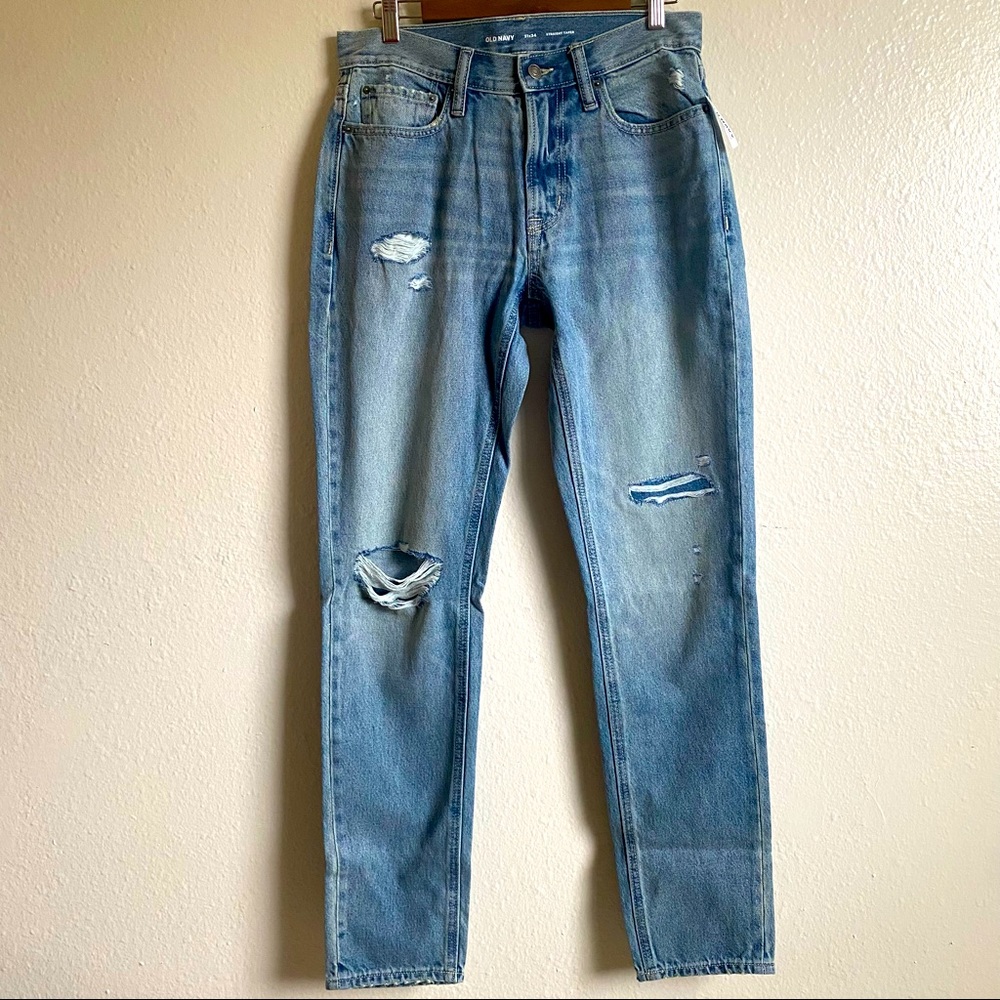 ✨BRAND NEW✨ Mens straight taper non-stretch jeans size 31x34